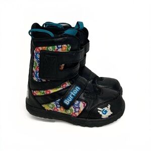 Burton GROM KIDS Boys Snowboard Boots Black Junior 06